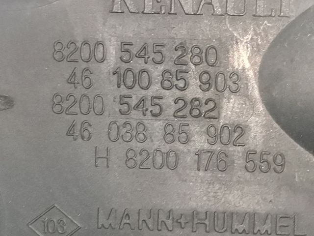 bontott RENAULT SCÉNIC II Légszűrő Ház