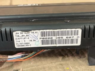 bontott RENAULT SCÉNIC II Kilométeróra