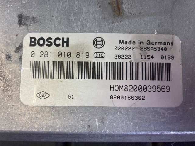 bontott RENAULT SCÉNIC II Motorvezérlő