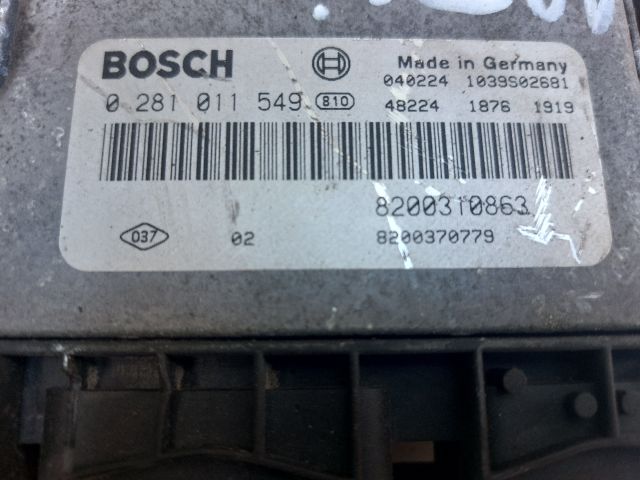 bontott RENAULT SCÉNIC II Motorvezérlő