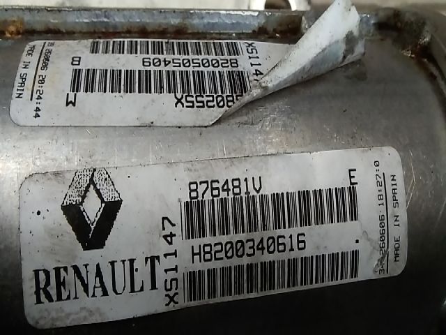 bontott RENAULT SCÉNIC II EGR Hűtő