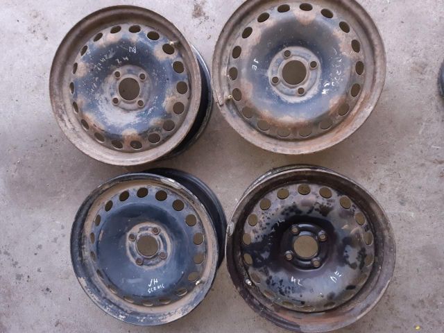 bontott RENAULT SCÉNIC II Acélfelni Szett Gumival