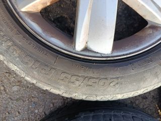 bontott RENAULT SCÉNIC II Alufelni Pár Gumival