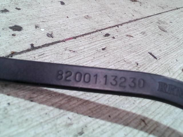 bontott RENAULT SCÉNIC II Bal első Ablaktörlő Kar