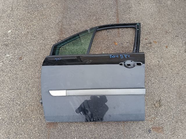bontott RENAULT SCÉNIC II Bal első Ajtó (Üres lemez)