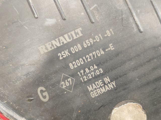 bontott RENAULT SCÉNIC II Bal Hátsó Lámpa