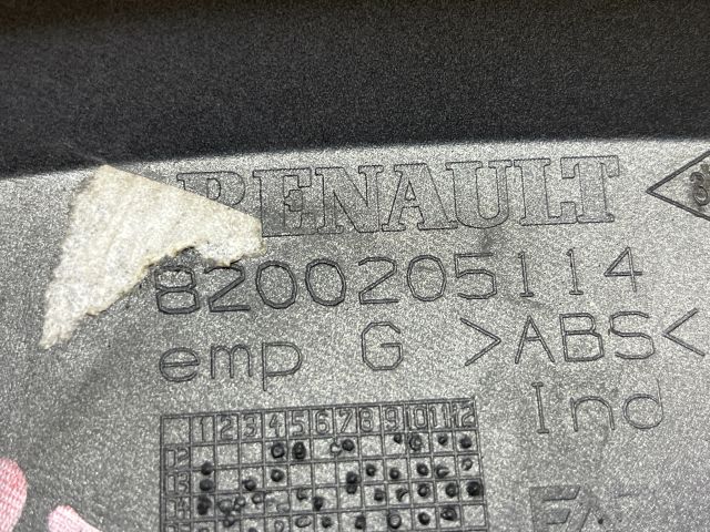 bontott RENAULT SCÉNIC II Csomagtérajtó Díszléc