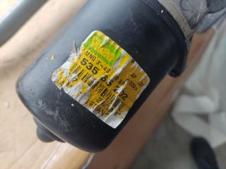 bontott RENAULT SCÉNIC II Első Ablaktörlő Szerkezet Motorral