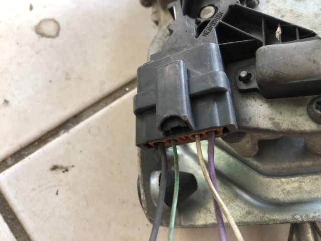 bontott RENAULT SCÉNIC II Első Ablaktörlő Szerkezet Motorral