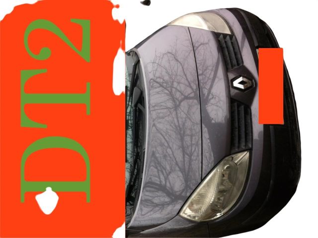 bontott RENAULT SCÉNIC II Első Lökhárító Jobb Díszrács