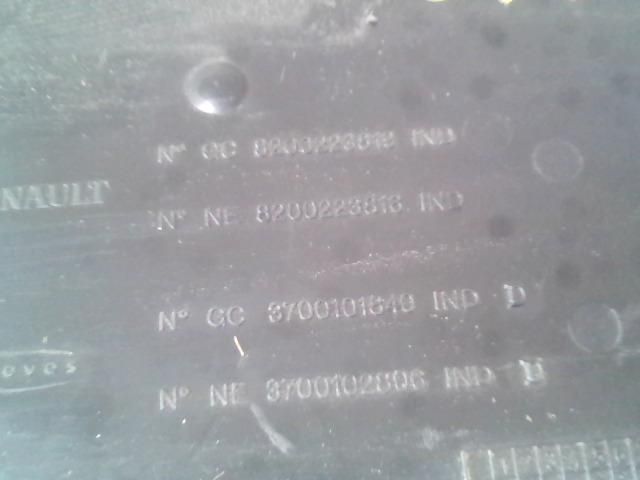 bontott RENAULT SCÉNIC II Első Tároló Rekesz