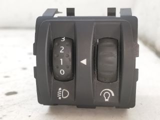 bontott RENAULT SCÉNIC II Fényszórómagasság Állító Kapcsoló