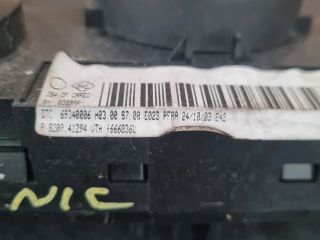 bontott RENAULT SCÉNIC II Fűtéskapcsoló (digit klímás)