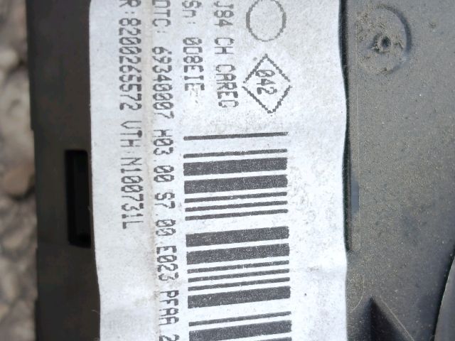 bontott RENAULT SCÉNIC II Fűtéskapcsoló (digit klímás)