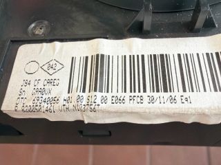 bontott RENAULT SCÉNIC II Fűtéskapcsoló (digit klímás)