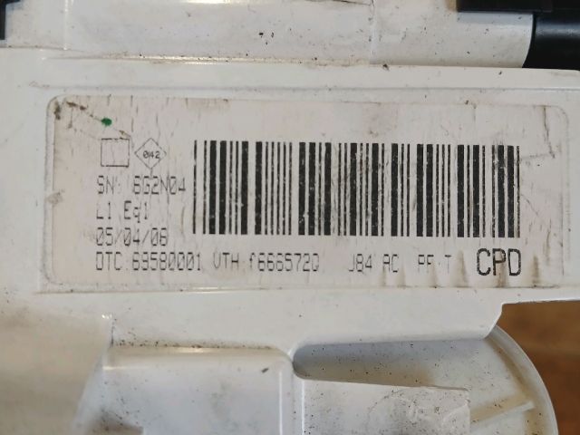 bontott RENAULT SCÉNIC II Fűtéskapcsoló (manuális klímás)