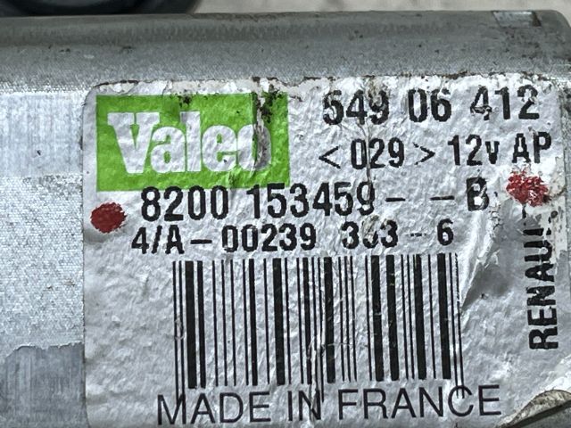 bontott RENAULT SCÉNIC II Hátsó Ablaktörlő Motor