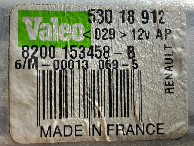 bontott RENAULT SCÉNIC II Hátsó Ablaktörlő Motor