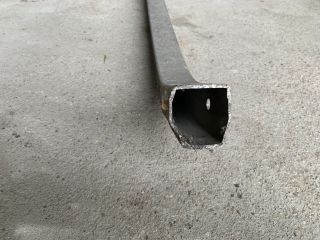 bontott RENAULT SCÉNIC II Hátsó Lökhárító Merevítő (Fém)