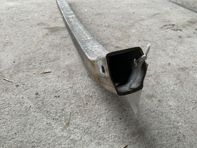 bontott RENAULT SCÉNIC II Hátsó Lökhárító Merevítő (Fém)