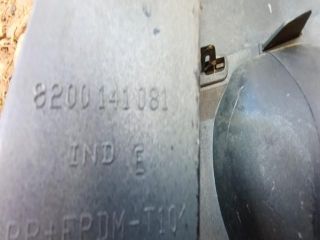 bontott RENAULT SCÉNIC II Hátsó Lökhárító (Üresen)