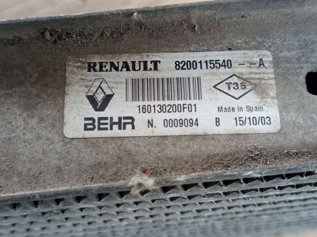 bontott RENAULT SCÉNIC II Intercooler
