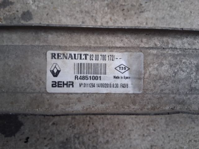 bontott RENAULT SCÉNIC II Intercooler