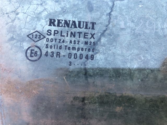 bontott RENAULT SCÉNIC II Jobb első Fixüveg (Ajtóban)