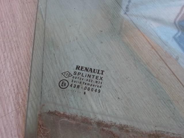 bontott RENAULT SCÉNIC II Jobb első Fixüveg (Ajtóban)