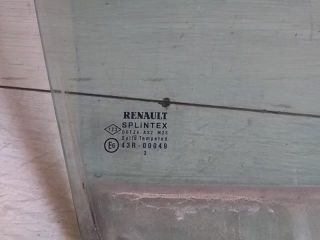 bontott RENAULT SCÉNIC II Jobb első Fixüveg (Ajtóban)
