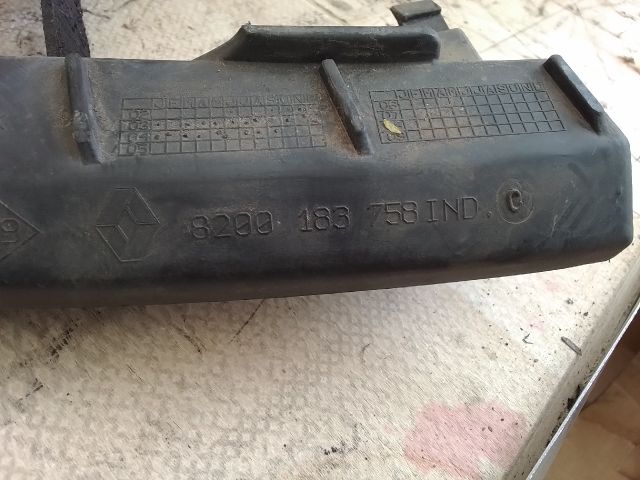 bontott RENAULT SCÉNIC II Jobb első Oldal Lökhárító Tartó (Műanyag)