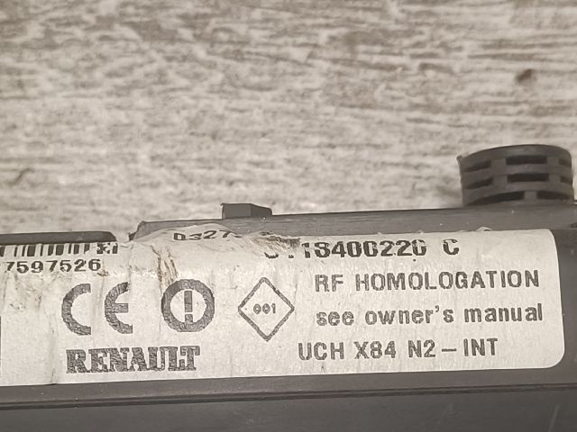 bontott RENAULT SCÉNIC II Komfort Elektronika