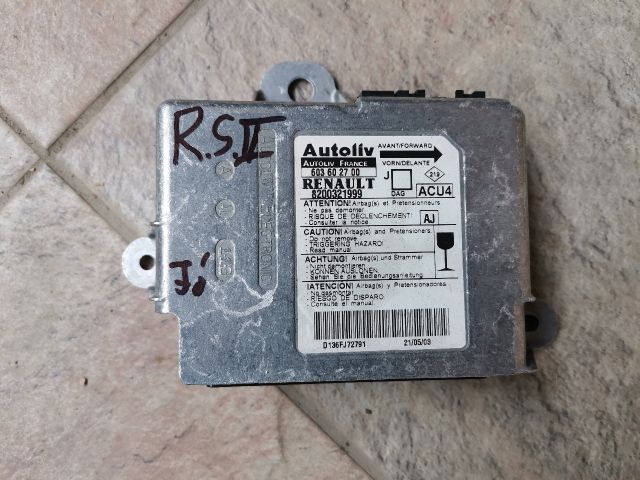 bontott RENAULT SCÉNIC II Légzsák Elektronika