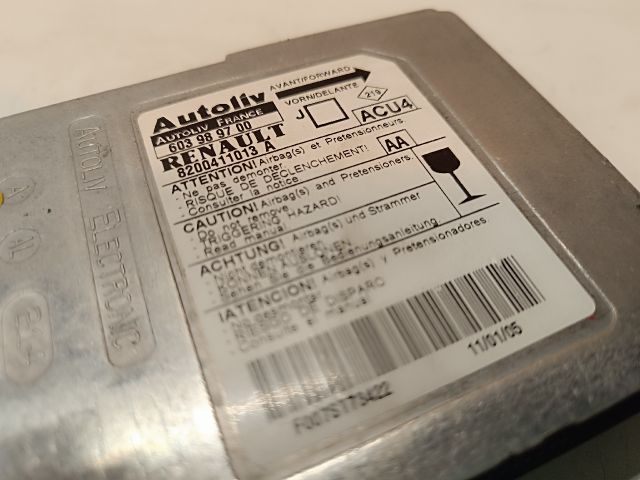 bontott RENAULT SCÉNIC II Légzsák Elektronika