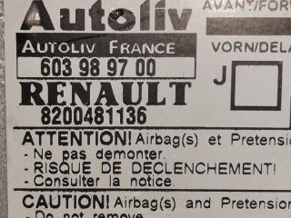 bontott RENAULT SCÉNIC II Légzsák Elektronika