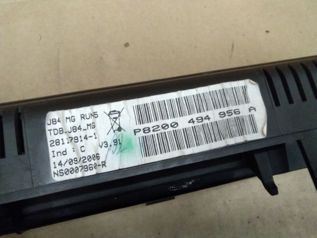 bontott RENAULT SCÉNIC II Multifunkciós Kijelző