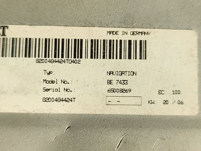 bontott RENAULT SCÉNIC II Rádió / CD