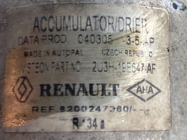 bontott RENAULT SCÉNIC II Szárító Szűrő