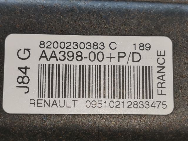 bontott RENAULT SCÉNIC II Utasoldali Légzsák