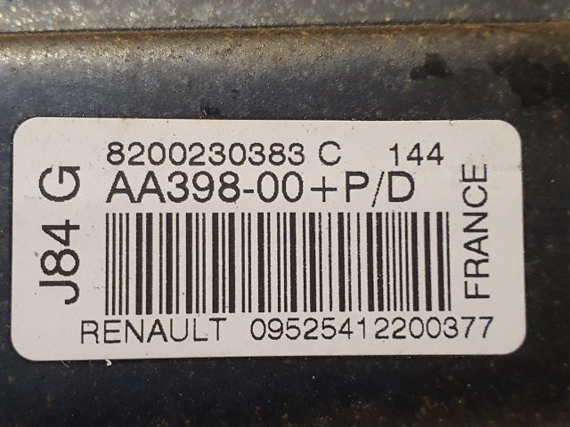 bontott RENAULT SCÉNIC II Utasoldali Légzsák