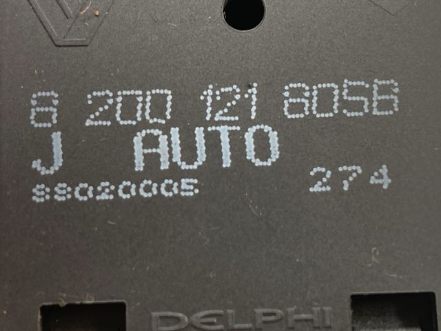 bontott RENAULT SCÉNIC II Világítás Kapcsoló