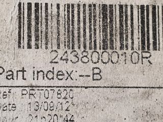 bontott RENAULT SCÉNIC III Biztosítéktábla Motortér