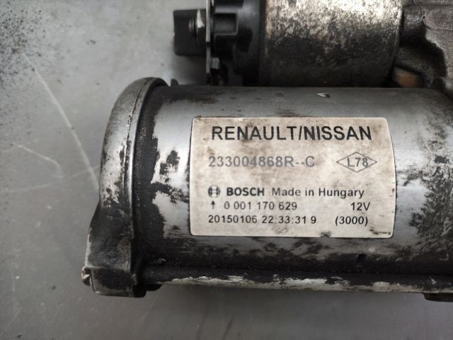 bontott RENAULT SCÉNIC III Önindító