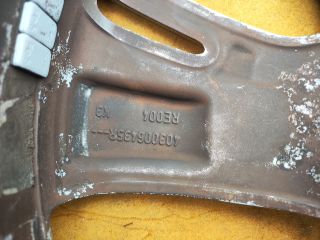 bontott RENAULT SCÉNIC III Alufelni Szett Gumival