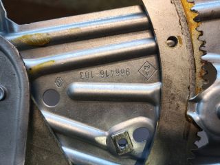 bontott RENAULT SCÉNIC III Bal első Ablakemelő Szerkezet (Elektromos)