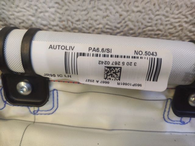 bontott RENAULT SCÉNIC III Bal első Függöny Légzsák