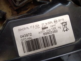 bontott RENAULT SCÉNIC III Bal Fényszóró