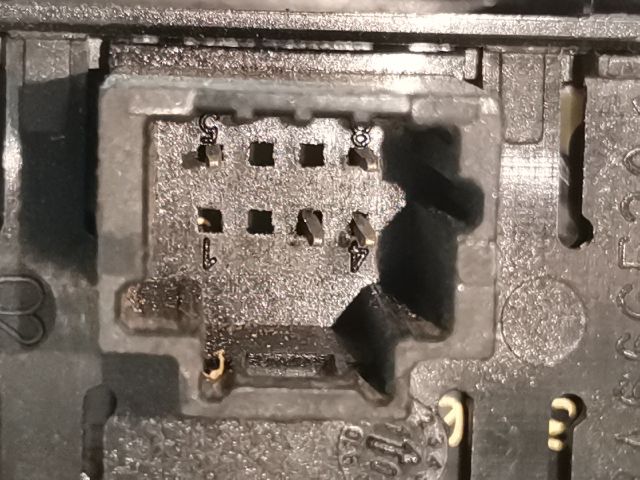 bontott RENAULT SCÉNIC III Bal hátsó Ablakemelő Kapcsoló