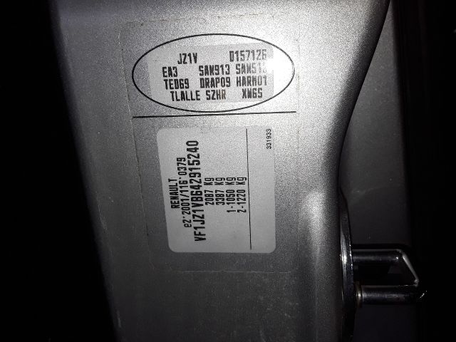 bontott RENAULT SCÉNIC III Bal hátsó Ajtózár