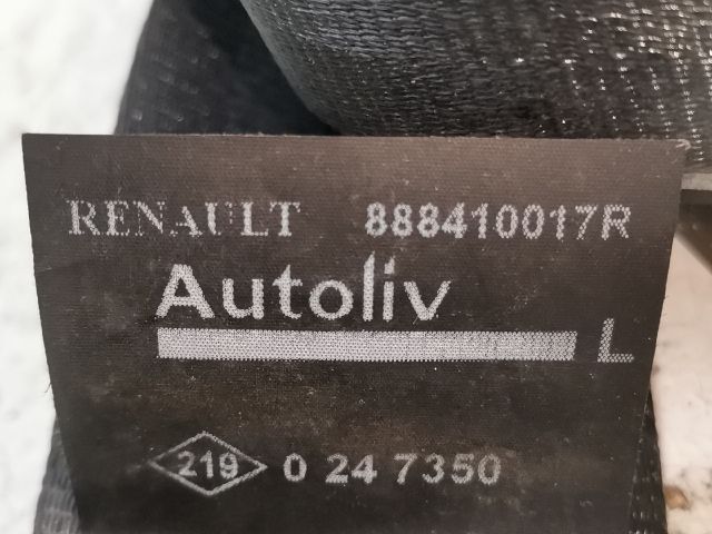 bontott RENAULT SCÉNIC III Bal hátsó Biztonsági Öv